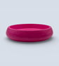 Fuchsia Pink Fruit Bowl 25 cm Handmade Decorative Centrepiece - Image 8