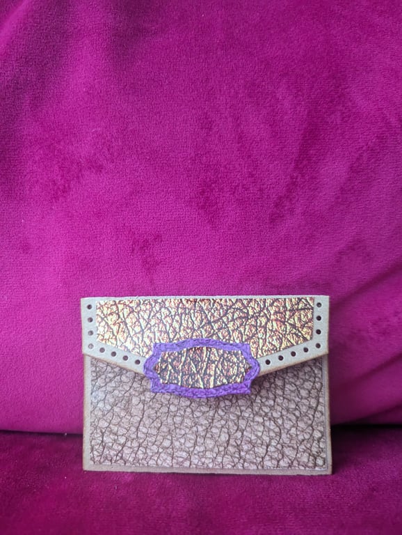 Leather Look Gift Card Holder