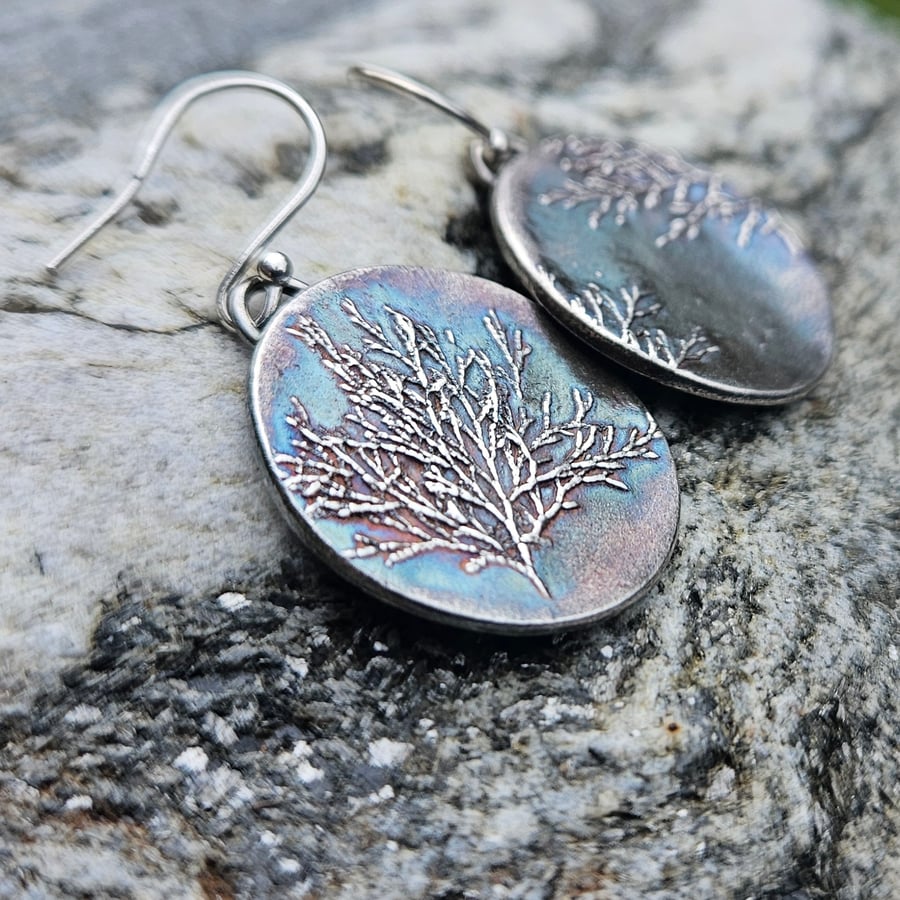 Coral Weed Earrings 
