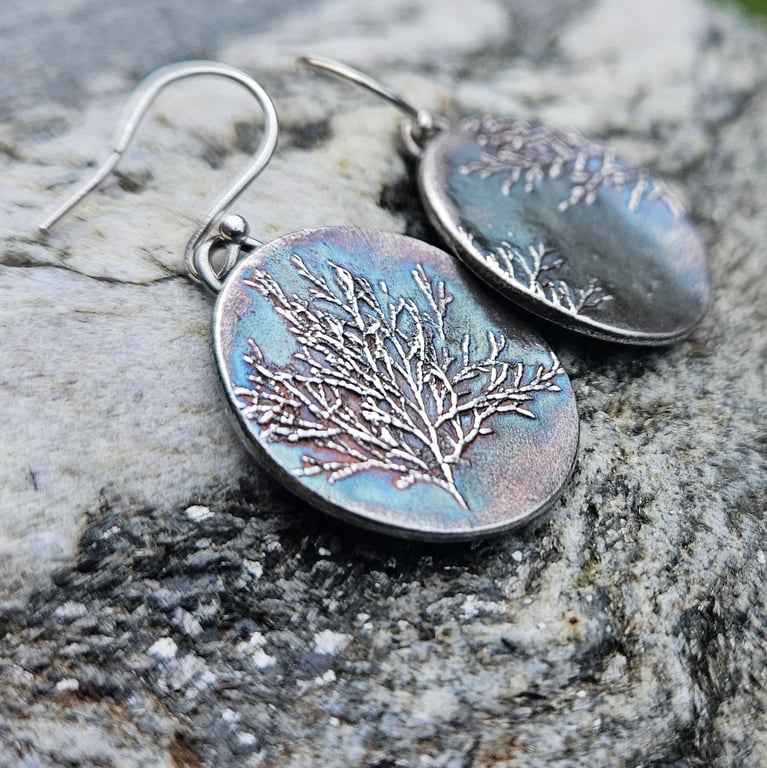 Coral Weed Earrings 