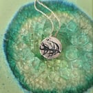 Juniper Moss Silver Pendant