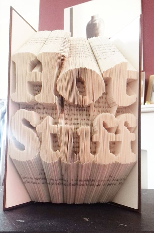 Hot Stuff COMBI Book Folding Pattern - EMAILED PDF PATTERN