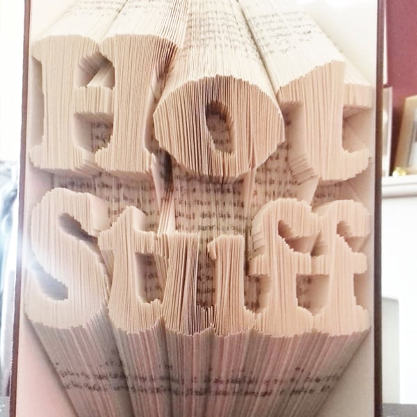 Hot Stuff COMBI Book Folding Pattern - EMAILED PDF PATTERN