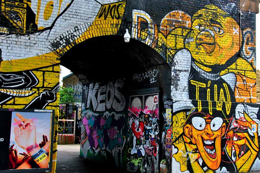 Street Art Graffiti Digbeth Birmingham UK Photograph Print