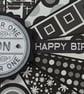 Handmade sunburst number one son birthday card - Image 3