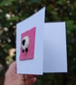 Sheep needle felt wool card, Easter card, birthday card, get well card - Image 3
