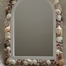 Seashell Decorated Mirror