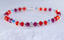 Sterling silver and swarovski bracelets
