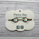 Colorful hair slide