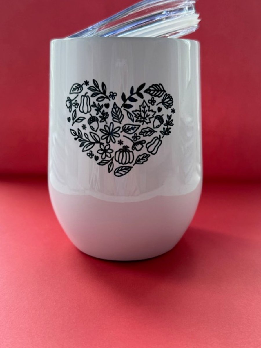 Sublimated design 15oz mugs and 11oz tumblers