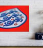 England Three Lions Shirt Badge Photograph Print - Image 4