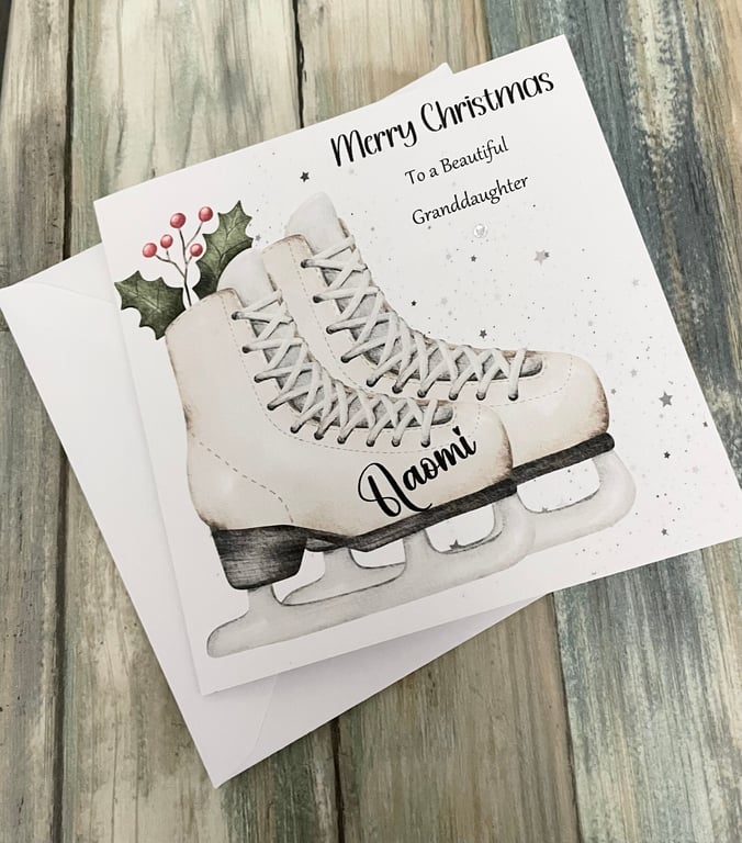 Merry Christmas card for Daughter, Best friend, Niece, Granddaughter, sister