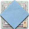 Pale Blue Sprig Print Fat Quarter