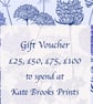 Gift vouchers