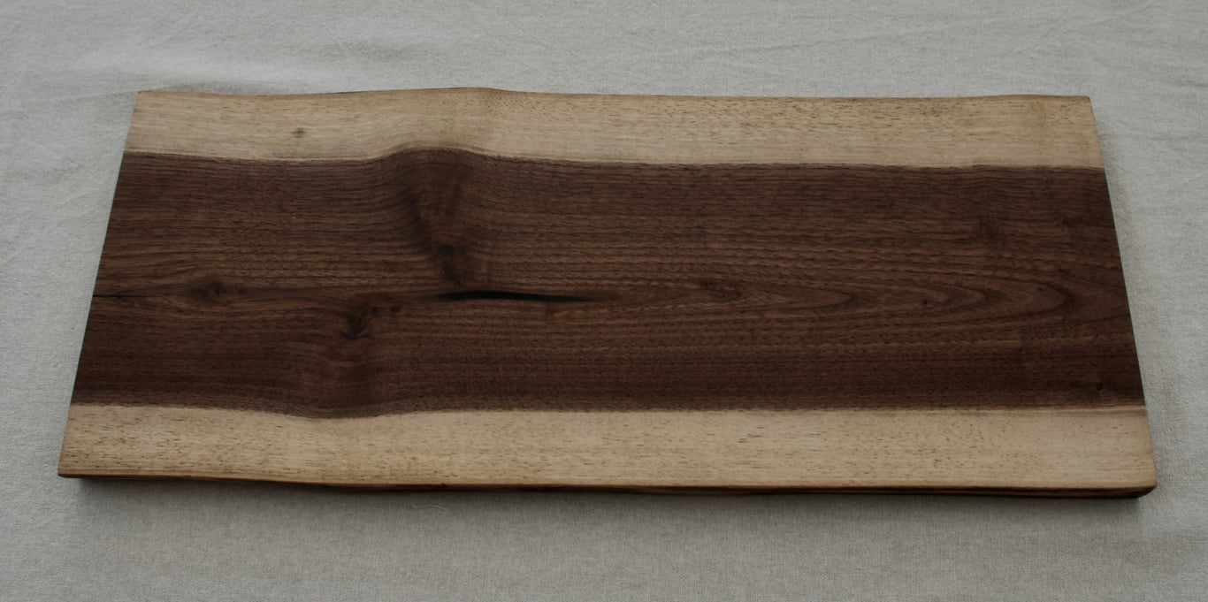 Walnut charcuterie, serving and chopping board