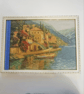 Finished Framed Cross Stitch Mediterranean Landscape - Completed Embroidery Gift - Image 6