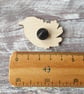 Robin Wooden Pin Brooch - Image 4