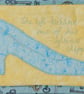 Mug Rug - fairytale Cinderella's Glass Slipper - Image 3