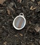 Orange striped agate pendant  - Image 2