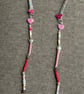 Textile Bead Necklace - Image 1
