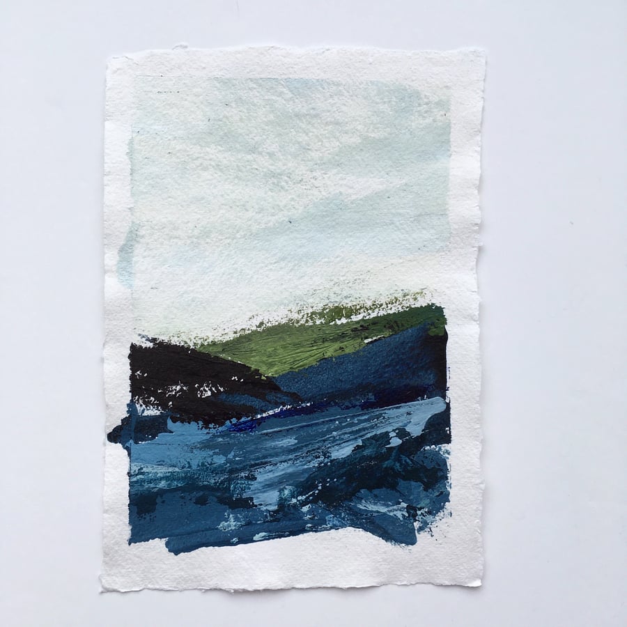 Perfectly Imperfect Original Seascape Painting - 48