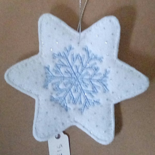 513. Snowflake star hanger.