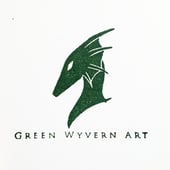 Green Wyvern Art