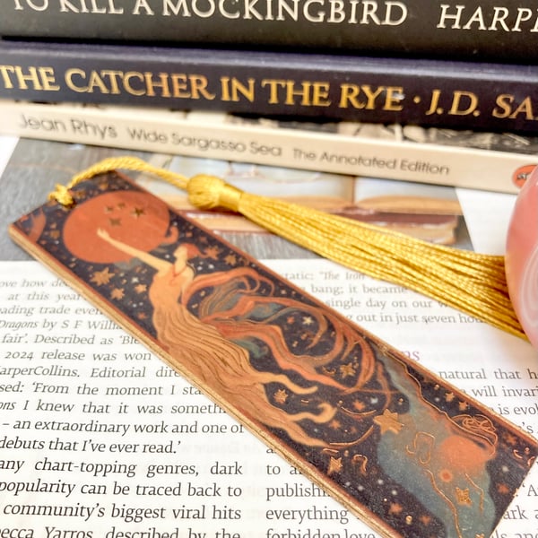Guardian Angel Bookmark With Tassel Reader Librarian Collector Gift 