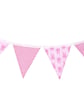 Bunting Pink Bunny Design, Nursery, Children's Bedroom, Home Decor Garland