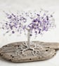 Wire Amethyst Tree Sculpture - Image 3