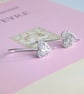 Long silver heart earrings, Valentine's gift, silver heart jewellery - Image 8