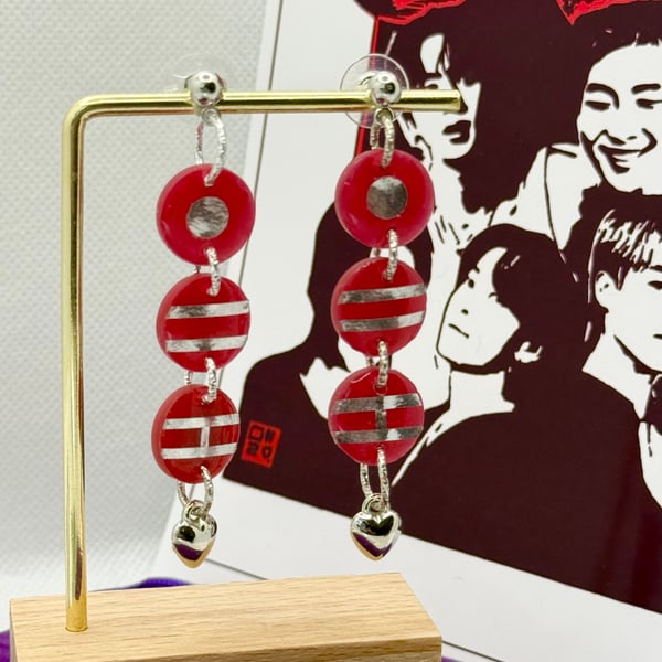 BTS Arirang drop earrings