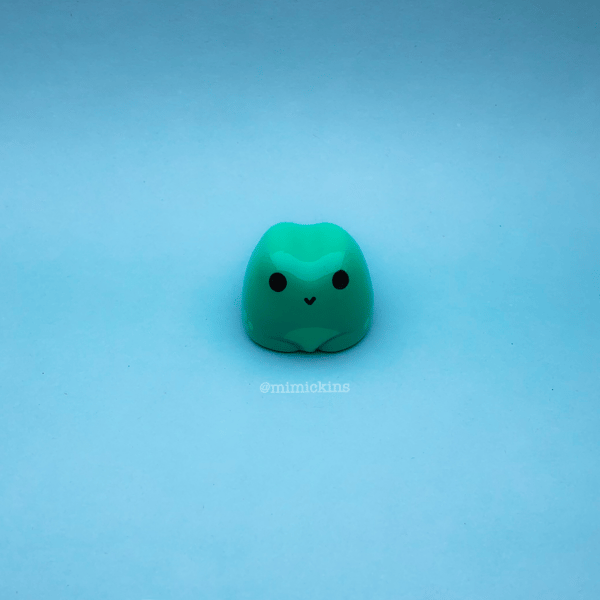 Little Frog Friend, Handmade Polymer Clay figure