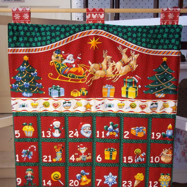 Reusable Fabric Advent Calendar