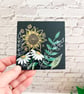 Hand Painted Sunflower Coaster  - Image 1