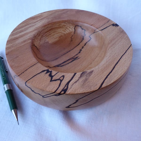 Spalted Beech Pin Dish
