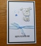 Father's Day Card - Dog with Blue Bow Tie - Image 8