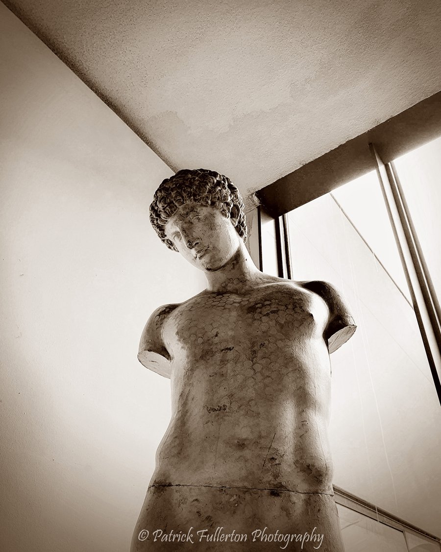 Fine art archival print, Cast of Antinous. 
