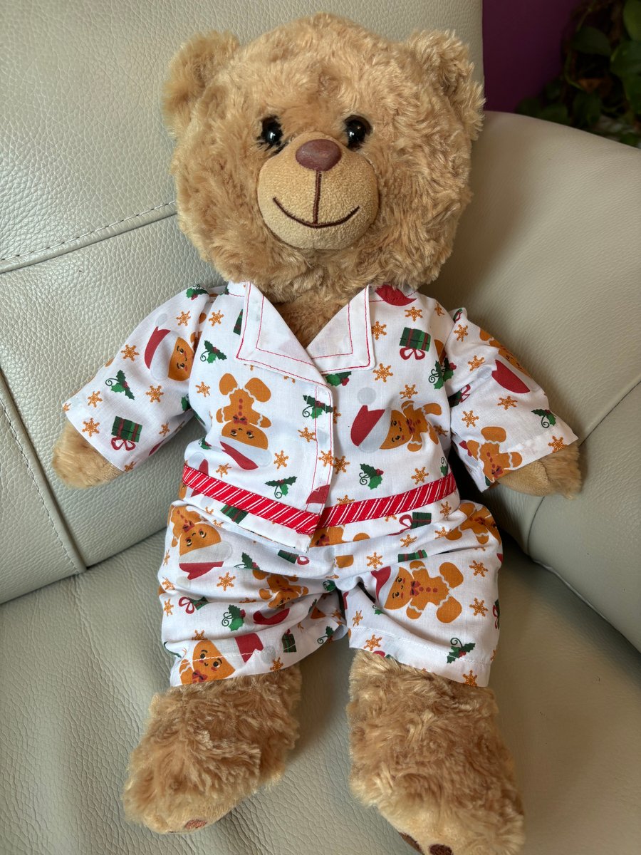 Large Teddy Christmas Pyjamas