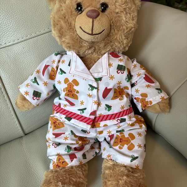 Large Teddy Christmas Pyjamas