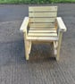 Garden timber seat