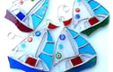 Stained glass Suncatchers Transport, Sport & Miscellaneous