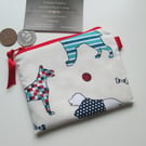 SALE Dogs  Coin Purse