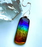 Glossy Glass Rainbow Pendant