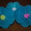  peppermint blue flower soap 