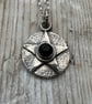 Pentagram Pendant with Black Onyx - Image 2