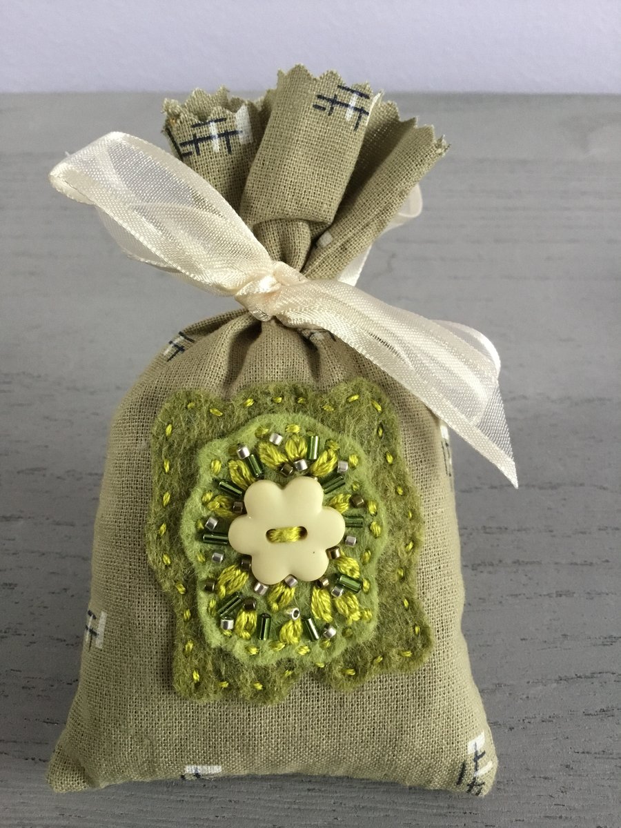 Flower Lavender Bag