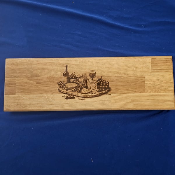 Oak cheese board 40x13x4cm