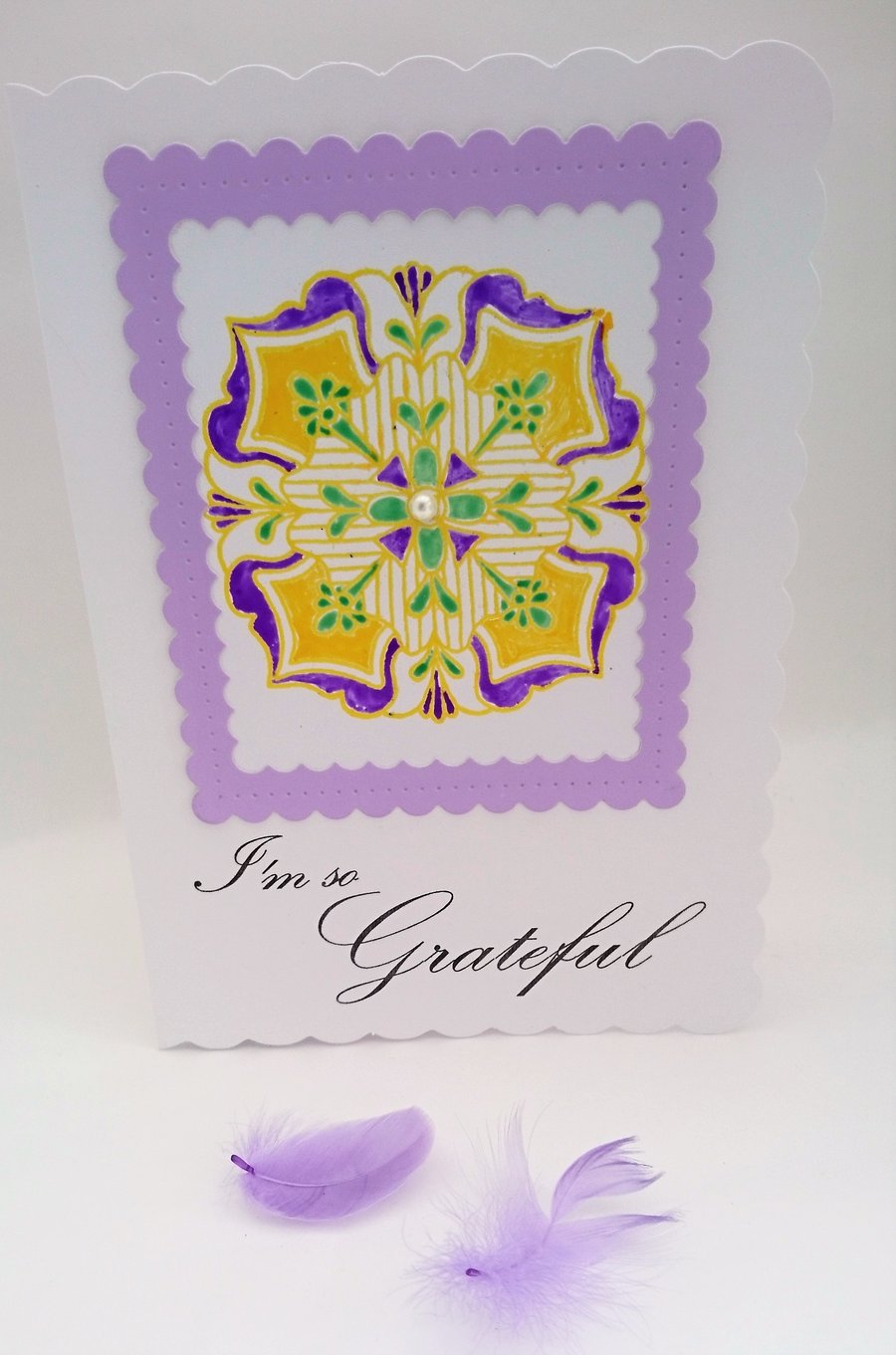 Gratitude Card, Special Thank You Card with a twofold purpose  FREE P&P to UK