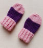 KNITTING PATTERN PDF Colour Block Mittens  - Image 2